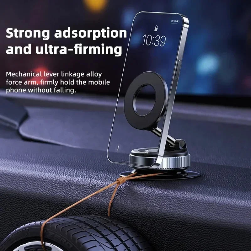 Car Magnetic Holder Strong Suction Rotate 360° Navigation Vehicular Holder Foldable Universal Stand For Cell Phone