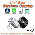 CarRocket Car Intelligent Systems Smart Car Systems 4in1 Wireless Carplay Adapter Android Auto For Built-in CarPlay Fit VW FAIT