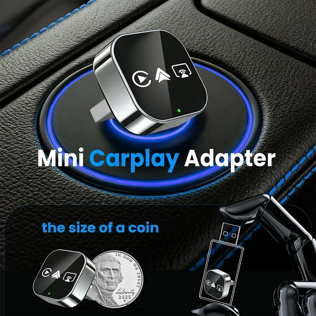 CarRocket Car Intelligent Systems Smart Car Systems 4in1 Wireless Carplay Adapter Android Auto For Built-in CarPlay Fit VW FAIT